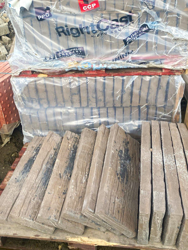 Reclaimed wood railway sleeper - wood,