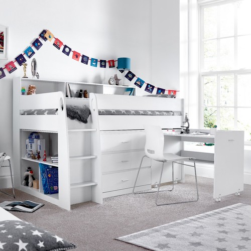 Ersa white wooden mid - ersa,