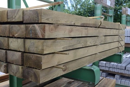 Treated timber garden railway - garden,