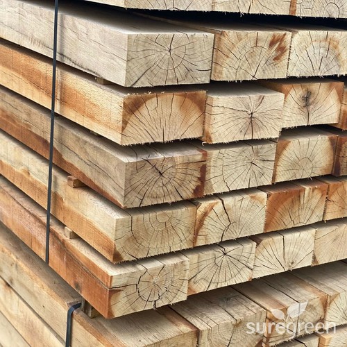 Pallet oak railway sleepers - pallet, of