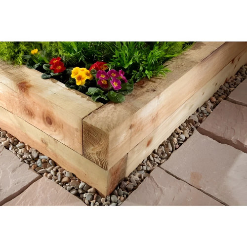Pressure treated timber garden - pressure,