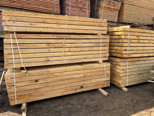 New hardwood oak - 3m, railway