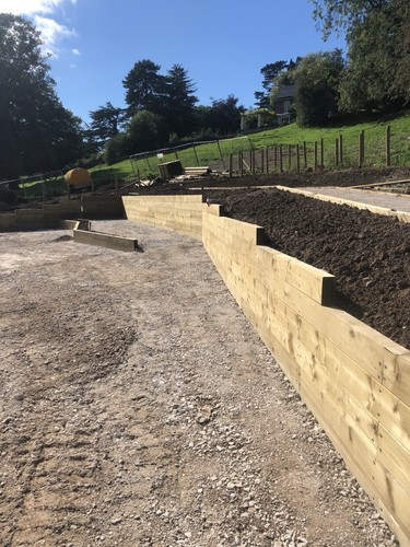 New pressure treated - new, timber