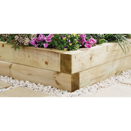 Pressure treated timber garden - treated,