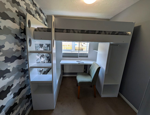 Flair harry loft bed - loft, high