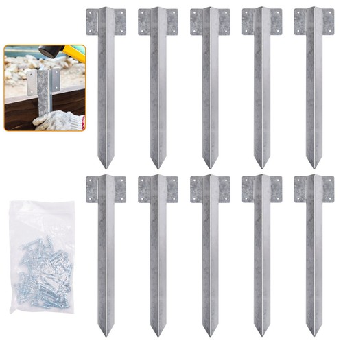 Railway sleeper brackets - 10,
