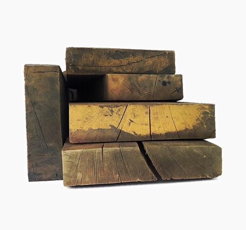 Reclaimed wood white - wood,