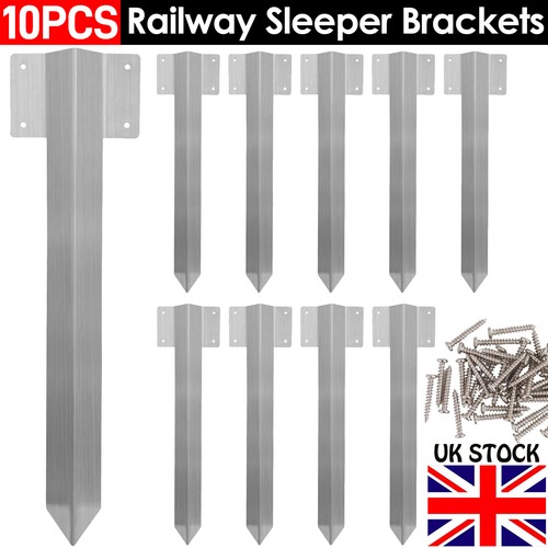 Railway sleeper brackets - x,